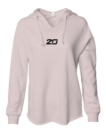 Women's Lightweight Wash Hoodie (Blush)
