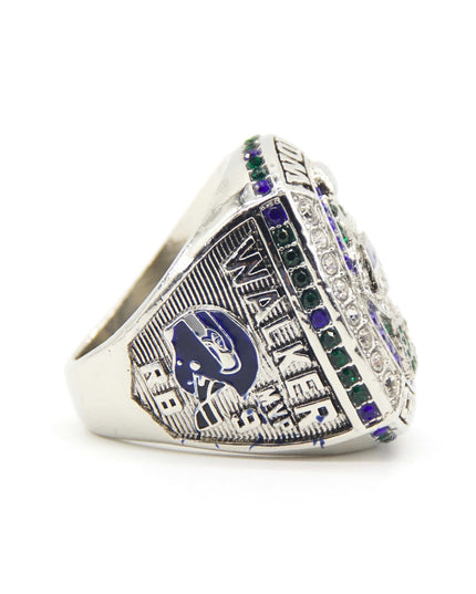 New 2025 Seahawks Championship Ring – Super Bowl 60 Fan Replica Ring