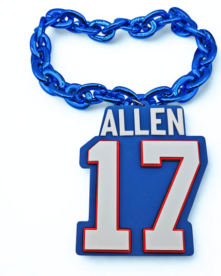 Player 3D Logo EVA Foam Necklace 30 inches – The Perfect Game Day Gift for Fans