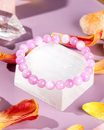 The Heart Reset - Rare Pink Kunzite Bracelet
