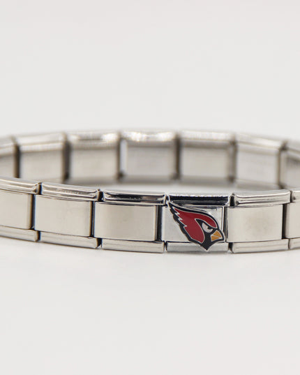 Football Team Logo Italian Charm Bracelet – Custom Gifts for Fans