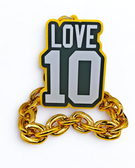 Player 3D Logo EVA Foam Necklace 30 inches – The Perfect Game Day Gift for Fans