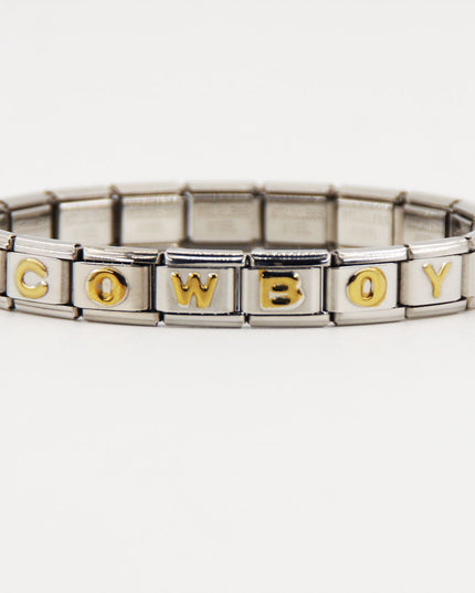 Dallas Cowboys Italian Charm Bracelet – DIY Custom Gift for Fans