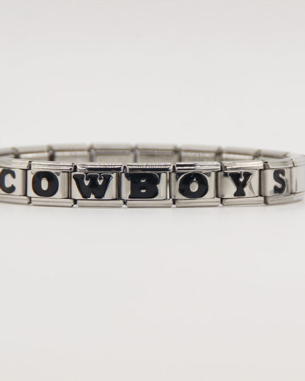 Dallas Cowboys Italian Charm Bracelet – DIY Custom Gift for Fans