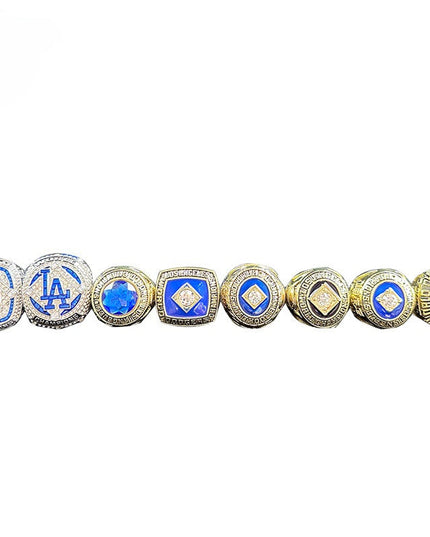 Los Angeles Dodgers World Series Championship Rings Set -Baseball Fan Gift & Memorabilia