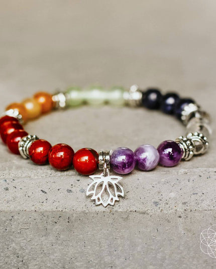 7 Chakra Bracelet and Stones Set