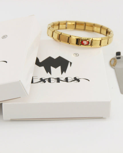 Football Team Logo Italian Charm Bracelet – Custom Gifts for Fans