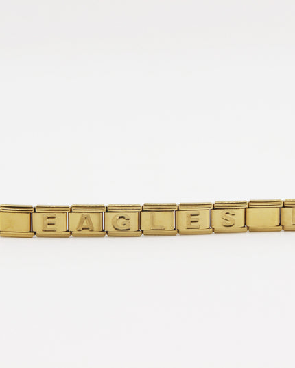 GO BIRDS  Italian Charm Bracelet -Game Day & Special Gift for Eagles Fans
