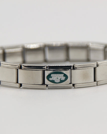 Football Team Logo Italian Charm Bracelet – Custom Gifts for Fans