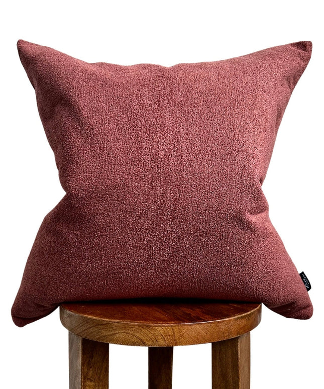 Berry Sherpa Pillow Cover