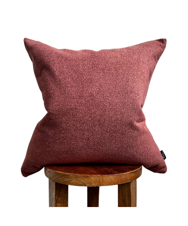 Berry Sherpa Pillow Cover
