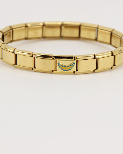 Football Team Logo Italian Charm Bracelet – Custom Gifts for Fans