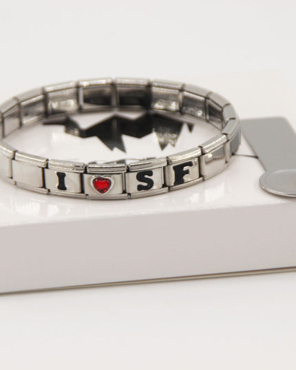 San Francisco 49ers Italian Charm Bracelet – Sports Fan Gift for Holiday, Birthday & Game Day