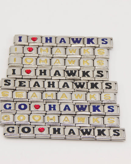 Seattle Seahawks Italian Charm Bracelet – Personalized Fan Gift for  for Birthdays, Holidays & Game Day