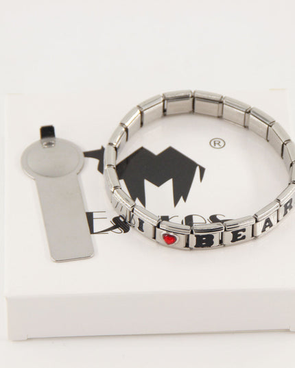 Chicago Bears Italian Charm Bracelet – Perfect Valentine’s Day, Holiday & Any Occasion Gift for Fans