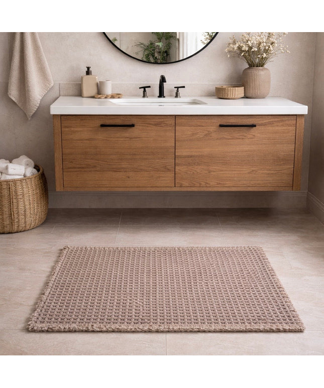 Siena Waffle Bath Mat