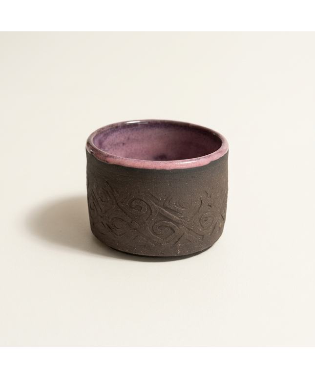 Espresso Cup - Black/Pink