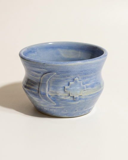 Coffee Cup - White/Blue