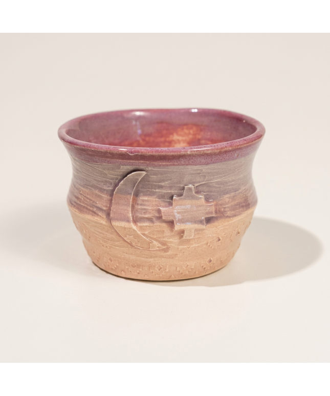 Coffee Cup - White/Pink