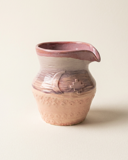 Pour Over Pitcher - White/Pink
