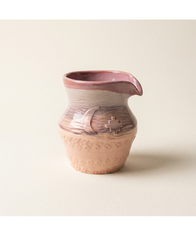 Pour Over Pitcher - White/Pink