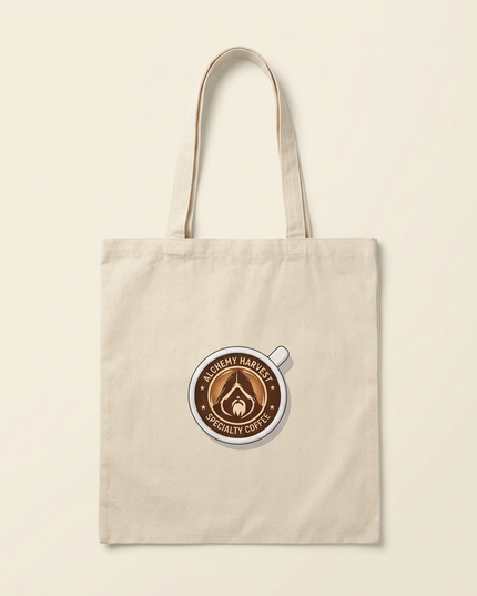 Cotton Tote - Latte Art