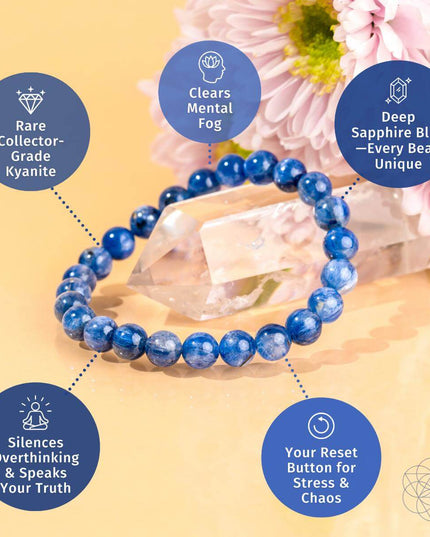 My Truth, My Power – Rare Kyanite Bracelet