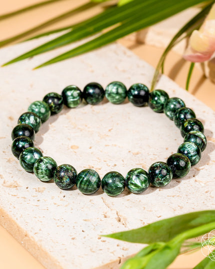 Angel Energy – Rare Seraphinite Bracelet of Transformation