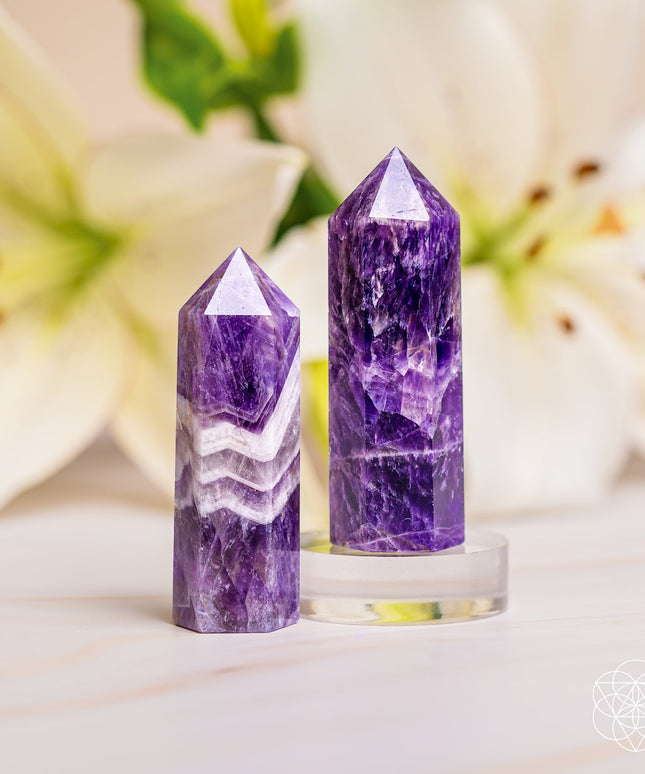 Cycle Breaker - Chevron Amethyst Point of Transformation
