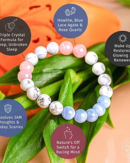 3AM Thoughts Off - Deep Sleep Trio Bracelet
