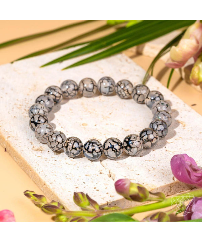 Calm in the Chaos - River Agate Bracelet