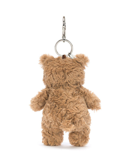 Jellycat Bartholomew Bear Plush Bag Charm