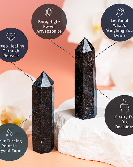 This Is Your Breakthrough – Rare Arfvedsonite Point