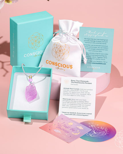 Rarer Than Diamonds - The Pink Kunzite Pendant