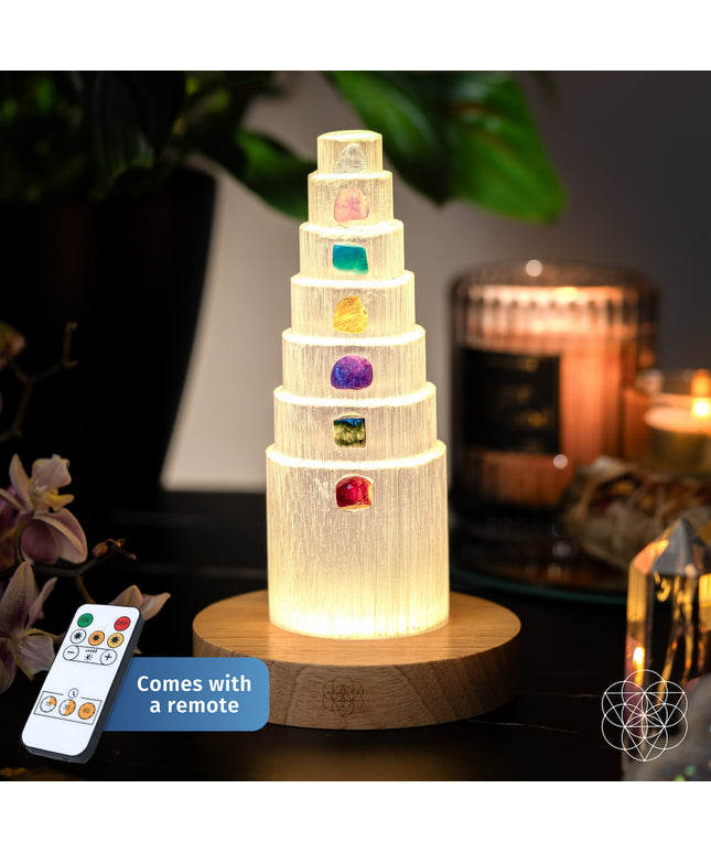 The Stress Shield Lamp - 7 Stones of Healing