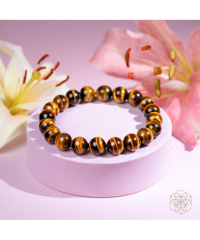 Built to Win – 7A Grade Tiger’s Eye Bracelet