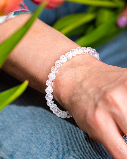 Emotional Ice Bath – The Ice Quartz Bracelet | 6mm