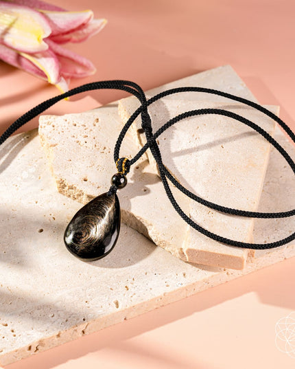 The ﻿Hypersthene Millionaire Manifestation Pendant