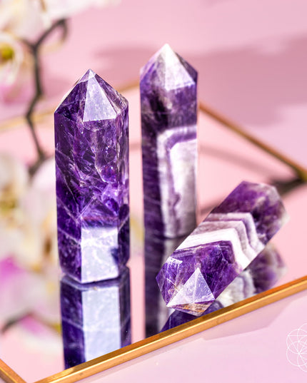 Cycle Breaker - Chevron Amethyst Point of Transformation