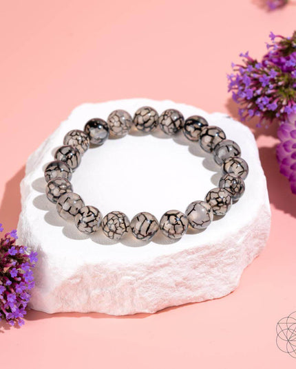 Calm in the Chaos - River Agate Bracelet