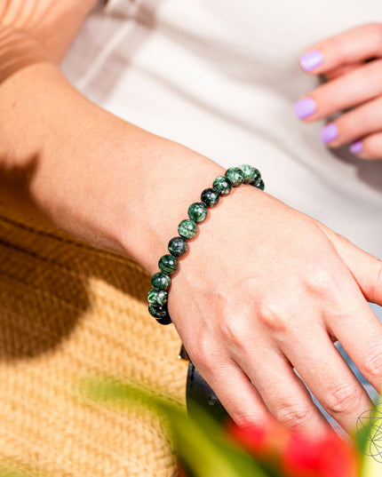 Angel Energy – Rare Seraphinite Bracelet of Transformation