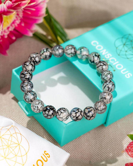 Calm in the Chaos - River Agate Bracelet