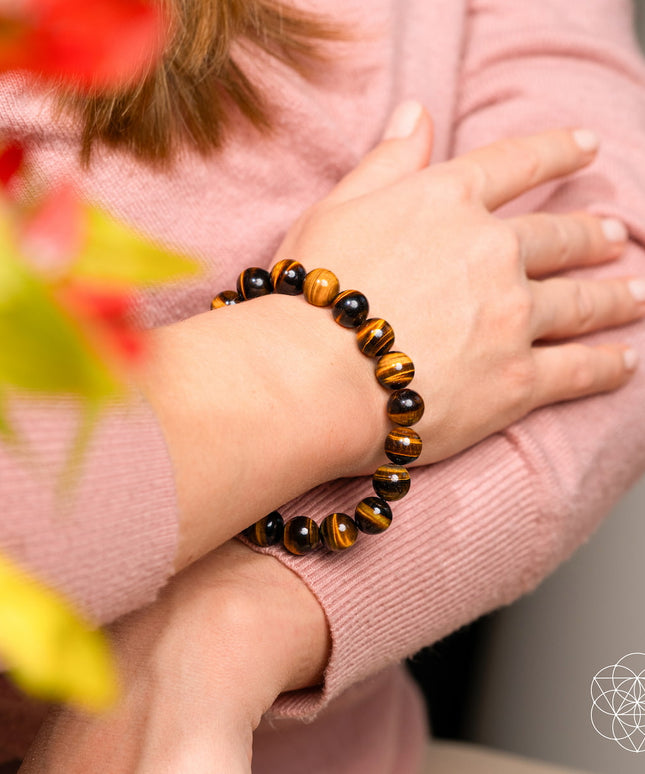 Built to Win – 7A Grade Tiger’s Eye Bracelet