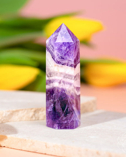 Cycle Breaker - Chevron Amethyst Point of Transformation