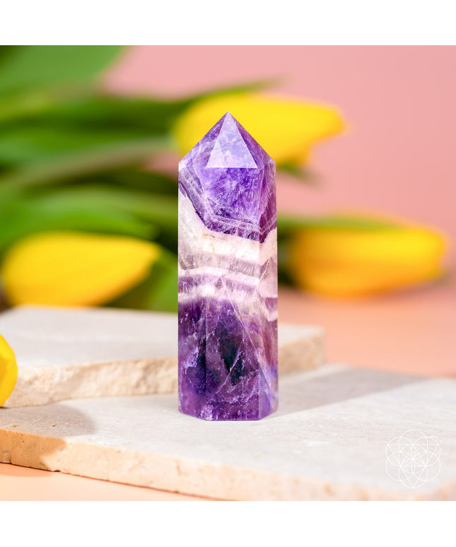 Cycle Breaker - Chevron Amethyst Point of Transformation