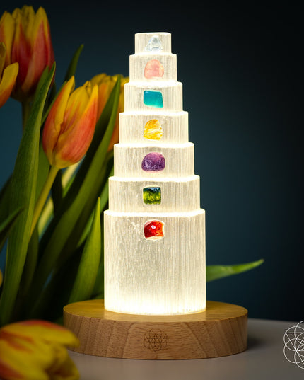 The Stress Shield Lamp - 7 Stones of Healing