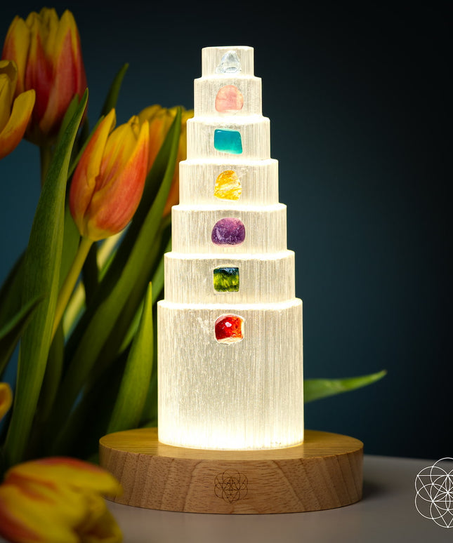 The Stress Shield Lamp - 7 Stones of Healing