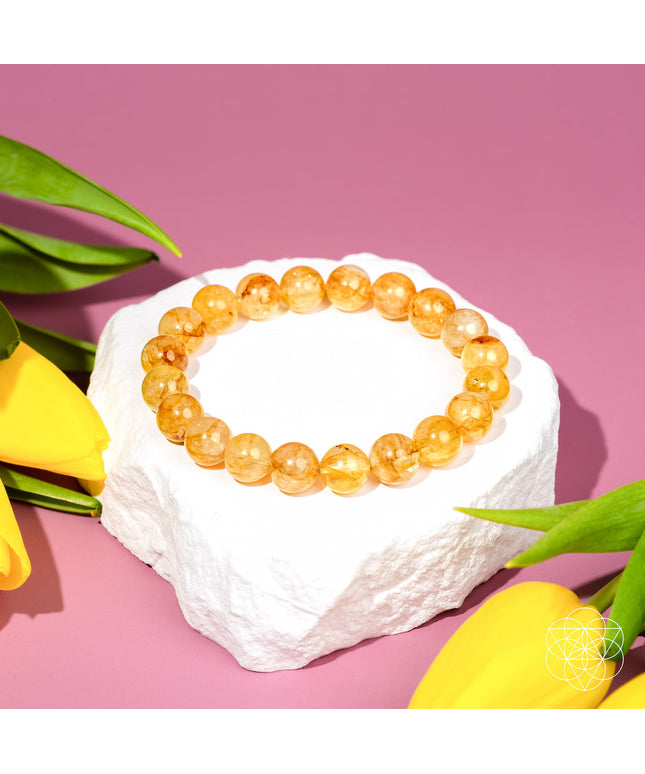 The Master Reset – Golden Healer Quartz Bracelet