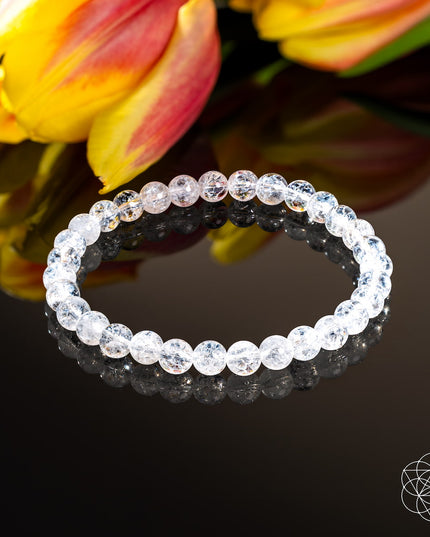 Emotional Ice Bath – The Ice Quartz Bracelet | 6mm