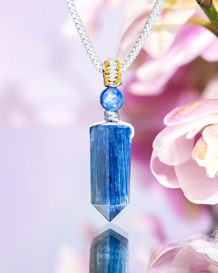 The Aura Shield - Rare Kyanite Pendant